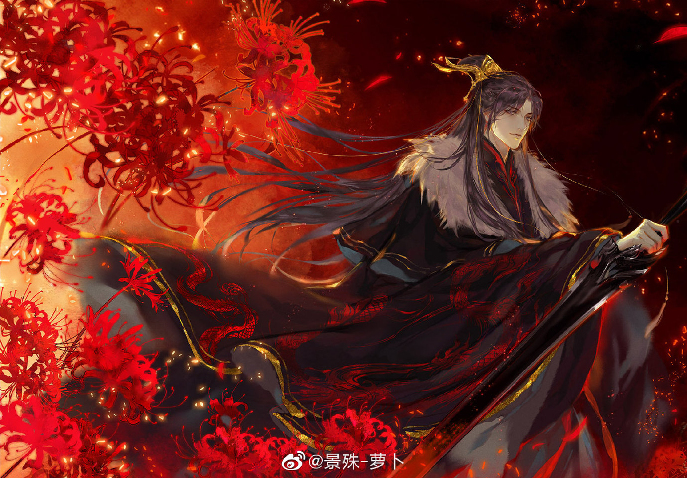 二哈和他的白猫师尊- 堆糖