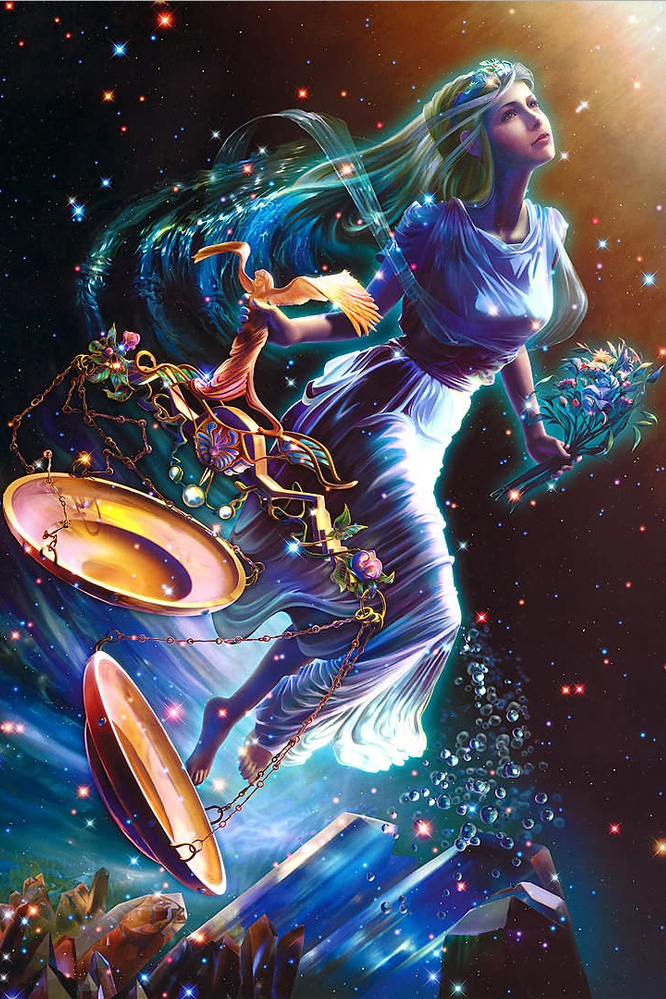 KAGAYA 加贺谷穣画集- 12星座( THE ZODIAC )。天秤座。 - 高清图片，堆