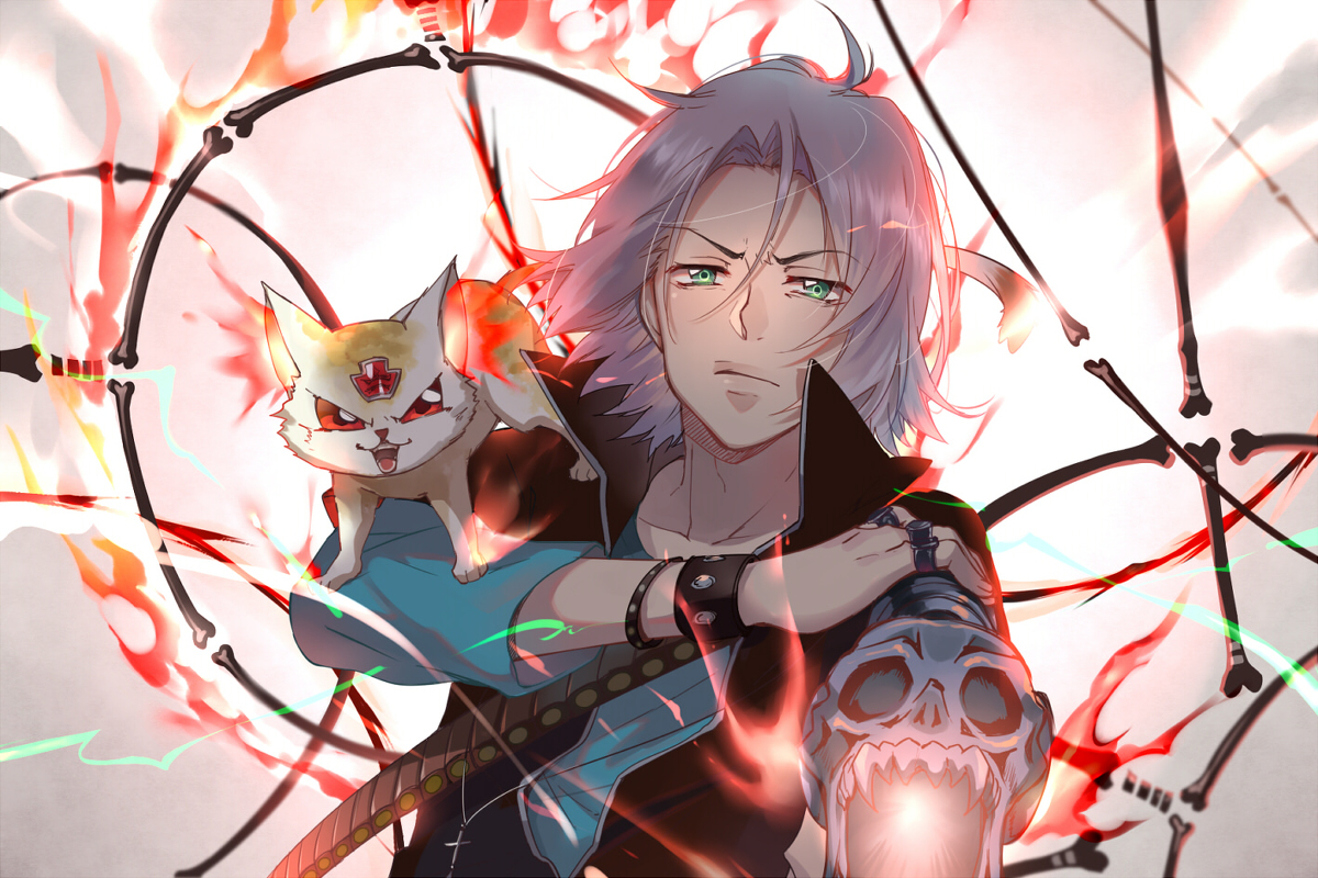 家庭教師Reborn [獄寺隼人/瓜（岚豹）] - 高清图片，堆糖，美图壁纸